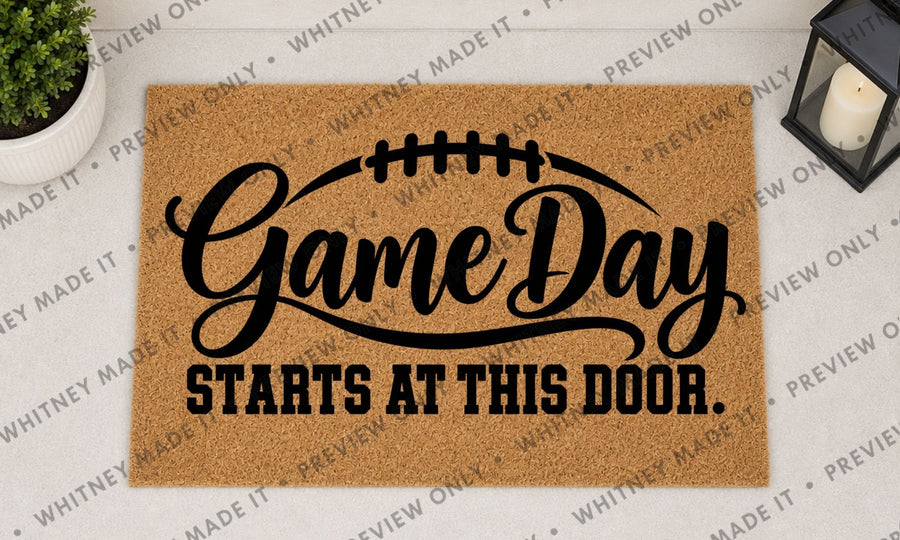 Game Day Starts at This Door - Script Football