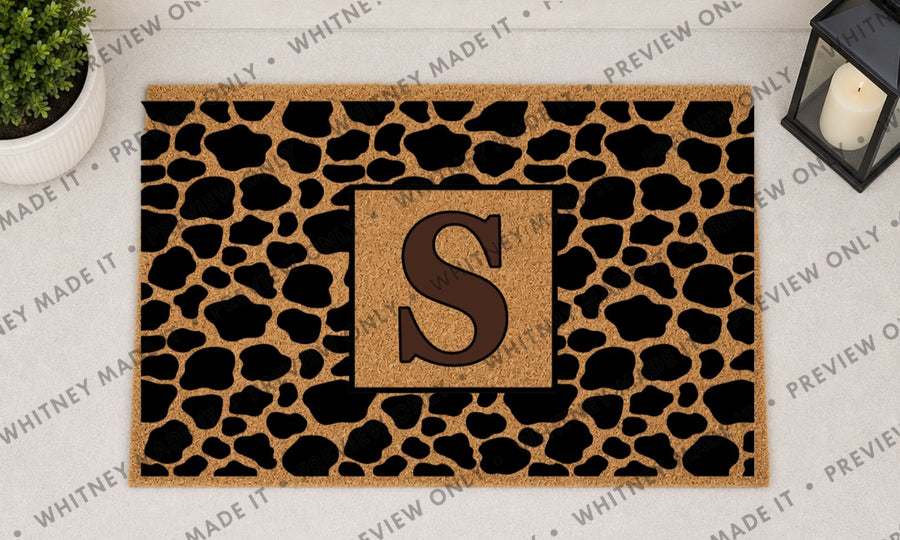 Leopard Monogram