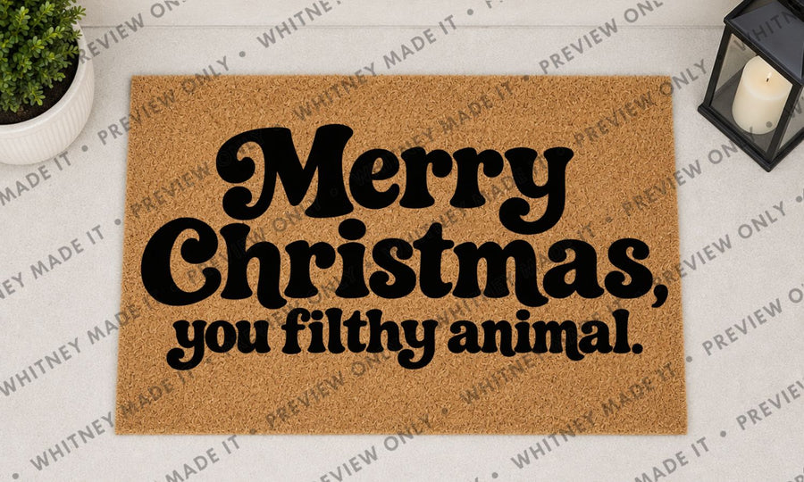Merry Christmas, You Filthy Animal