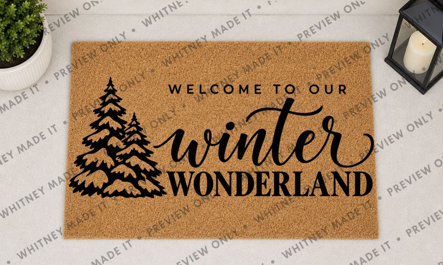 Welcome to Our Winter Wonderland