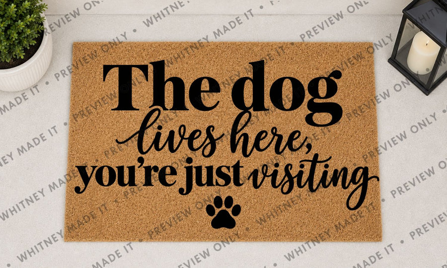 The Dog Lives Here, You're Just Visiting