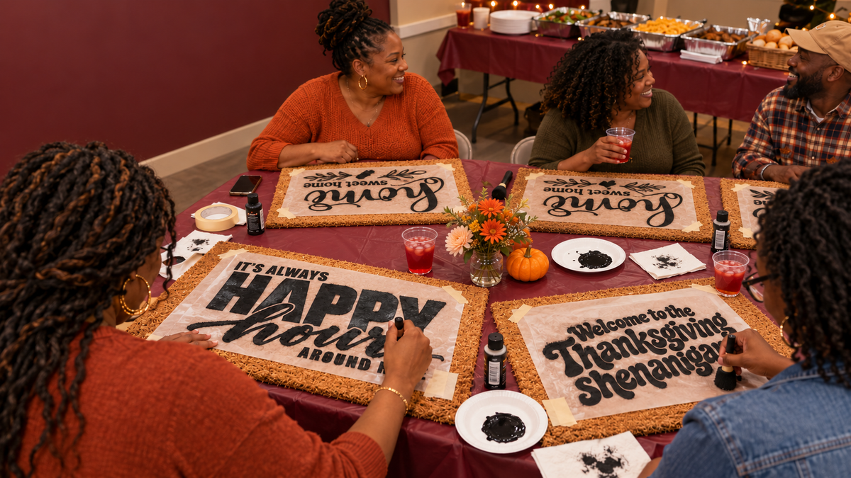 Friendsgiving Paint Party