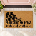 Vibing, Thriving, Manifesting Doormat