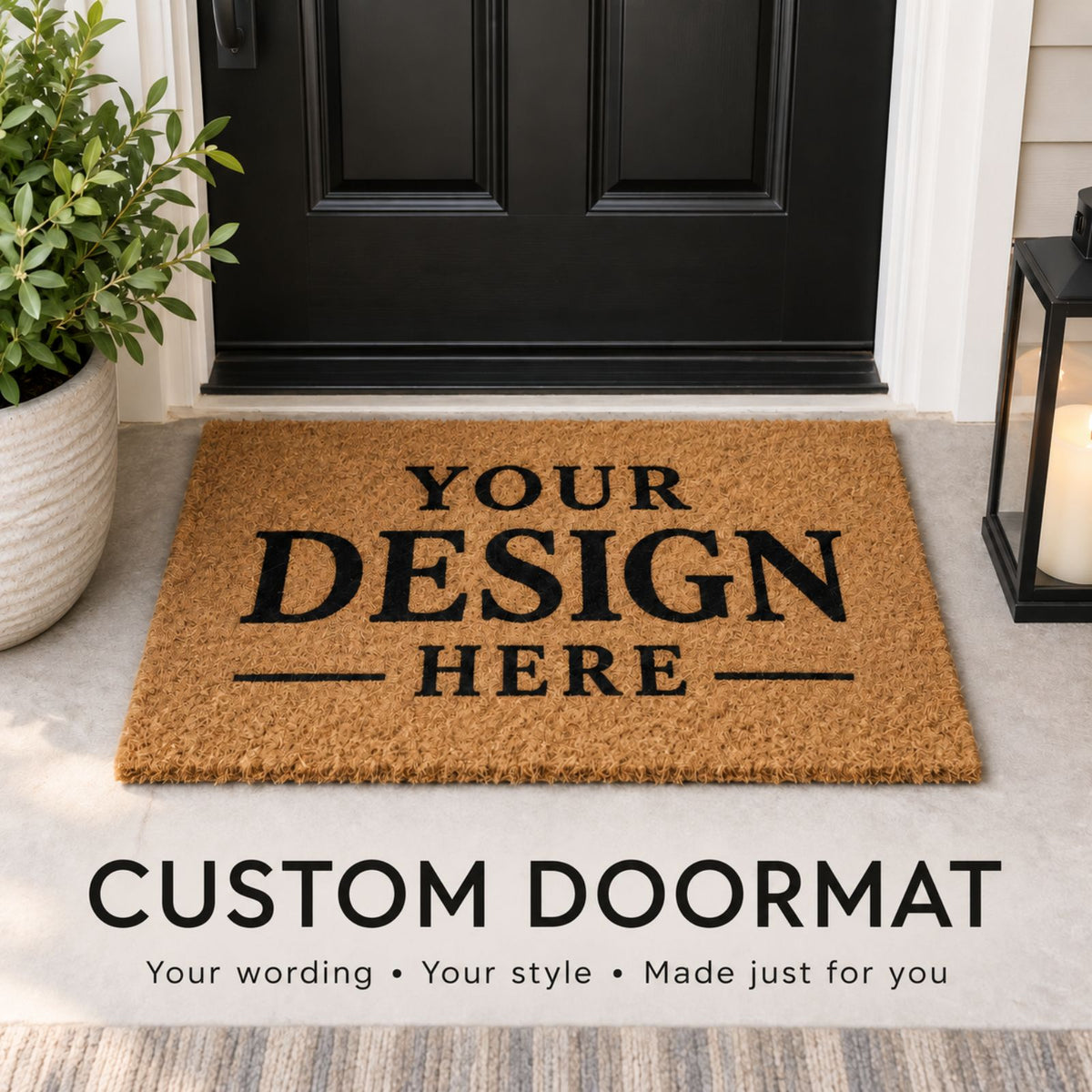 Design Your Own Custom Doormat